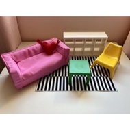 Classic doll furniture miniature of Swedish children's imagination decoration HUSET Doll's furniture