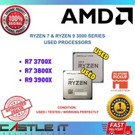 AMD Ryzen 7 3700 3700X 3800X Ryzen 9 3900 3900X 3900XT AM4 Used Processor Tested Working