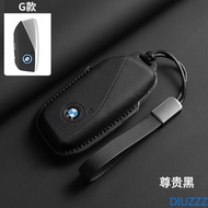 For BMW PU Leather Car Remote Key Case Cover For BMW X1 U11 X7 G07 XM G09 I7 G70 X5 G05 LCI IX IX40 