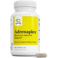 Terry Naturally Adrenaplex 60 Capsules - Adrenal Gland Function Supplement - Glandular Support with 