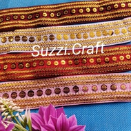 Nagin lace per yard/90cm sequin lace