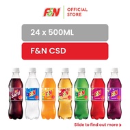 F&N Oren /Zappel /Ice cream soda/ Sarsi/ Strawberry/ Fruitade/ Grape [500ML X 24]