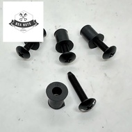 BSA VISOR BOLT FRONT PISOR NUT WINGSIL ALL TYPES OF MOTORCYCLES