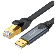 USB to RJ45 Console Cable USB to RJ45 Adapter for Laptop Computer USB RJ45 8P8C Converter Console Ca