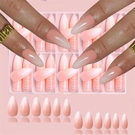 [YN.SELECTION] Purple press on nails square，120Pack Gradient press on nails short 10 sizes square na