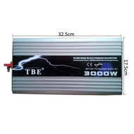 ราคาโรงงาน ส่งฟรี++ TBE inverter pure sine wave power inverter 12V 3000W เครื่องแปลงไฟ อินเวอร์เตอร์