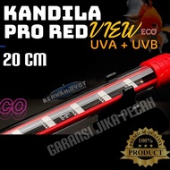 Kandila PRO RED VIEW ECO Lamp 20cm Long