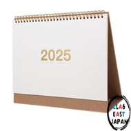NUOBESTY 2025 Desk Calendar Table Flip Calendar Floral Desk Calendar Cute Desk Calendar Small Desk C