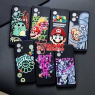 Oppo Reno 11 5G Oppo Reno 11 Pro Oppo Reno 11F Case Picture MAC06 Macaron Black Cute Picture/Macaron Black Soft Case Oppo Reno 11 5G Oppo Reno 11 Pro Oppo Reno 11F