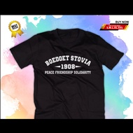 Katun Combed 30s Kaos Tshirt Baju Murah Combed 30 Distro STM SOLIDARITY BOEDOET STOVIA 1908 CAMP JAV