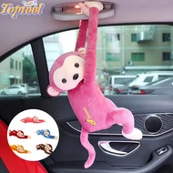 TOPTOOL Car Pendant, Quick Release Creativity Car Accesorios Monkey Plush Toys, Hanging Monkey Gibbo