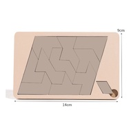 Intellectual toys_Brain challenges_Tangram 2 -Tangram Puzzle_Brain hack & Brain twist_IQ Toys_Puzzle