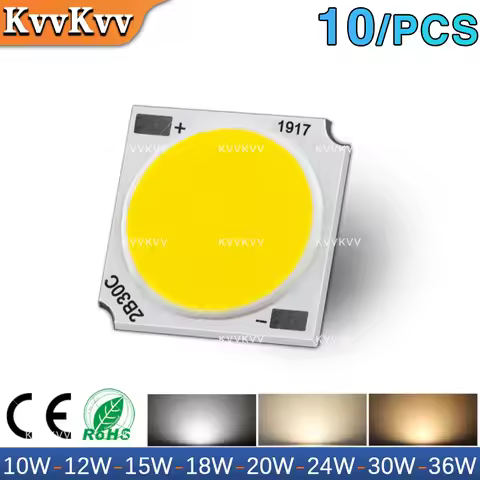 High Brightness CRI Ra95 98 1917 COB Chip Warm Natural White 10W 12W 15W 18W 20W 24W 30W 36W Lamp Be