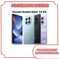 Xiaomi Redmi Note 15 5G [128GB ROM+6GB RAM] - 1 Year Warranty