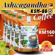5 PACK KOPI ASHWAGANDHA KSM 66 AI GLOBAL ORIGINAL HQ