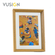 Vusign กรอบรูปติดผนัง กรอบรูปมินิมอล กรอบรูปตั้งโต๊ะ กรอบรูปสีขาว กรอบรูป 4 x 6 นิ้ว 5 x 7 นิ้ว 6 x 