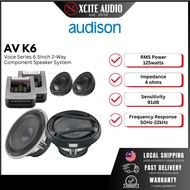 Audison Voce AV K6 6.5" 2-Way 250Watts 4 Ohms Component Car Speakers
