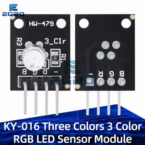 1~10PCS Smart Electronics FZ0455 4pin KEYES KY-016 Three Colors 3 Color RGB LED Sensor Module for Ar