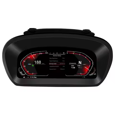 10’’ digital instrument cluster for BMW 1 series E81 E82 E87 E88 2006-2011 speedometer dashboard, pl
