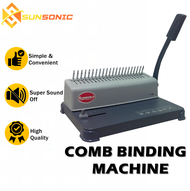 Heavy Duty Comb Binding Machine (Grey/Black)