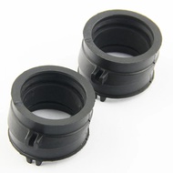2pcs Motorcycle Carburetor Interface Manifold Intake Glue for Honda NV400 Shadow NV600 NT400 bros400