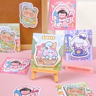 30 cute sticky notes/feminin sticky notes/cute cartoon sticky notes