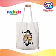 Vintage Elvis Presley Poster Playing Card Retro Aesthetic Zippered Totebag Toko_Arsha