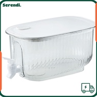 SERENDI Beverage Dispenser, PET 4L Drink Dispenser, Thickened Water Dispenser For Parties