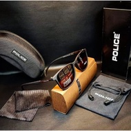 Police Sunglasses Fashion Trendy Men/ Women Police P1216 Free Cleaner Glasses