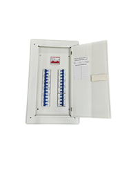 Panel Board 100A 2Pole Main Himel Miniature Circuit Breaker Metal with 12 Branches 2 Pole (Panasonic