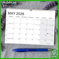SUCHENSG 2026 Calendar, Jan. 2026 - Jun. 2027 Thick Paper Wall Calendar,  with Hook Holidays Marked 
