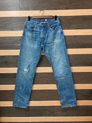 Levi’s Levis LMC 551Z 破壞 補丁 日本製 大E 赤耳 30（17599 0012）