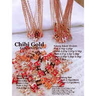 CHIBIGOLD - KOYE H NECKLACE 750 GOLD 17k grade KOYE H NECKLACE 750 GOLD H Pendant - CHIBI GOLD Rp