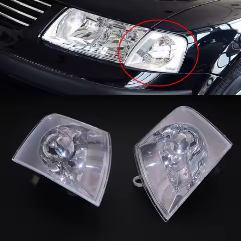 1Pc Left / Right Front Corner Angle Light Turn Signal Light Lamp Cover 3BD 953 041 3BD 953 042 Fit F