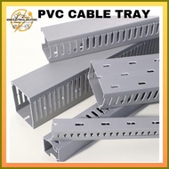 ∆ ☋ ♣ PVC Cable Tray Duct Slotted PVC cable trunking Wire Duct Cable Management