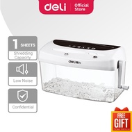 Deli Manual A4 Paper Shredder For Small Business Office Supplies (1 Pc) 9935