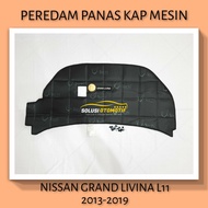 NISSAN GRAND LIVINA 2013-2019 L11 Peredam Panas Suara Kap Mesin Aksesoris Variasi Mobil VTECH Ori