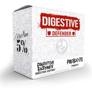 Rich Piana 5% Nutrition Digestive Defender | Probio-75 & Digestive Enzymes Digestion Supplement | Pr