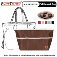 EverToner ไนลอนใส่กระเป๋าสำหรับ LV Neverfull Goyard Tote กระเป๋าผู้หญิงแต่งหน้ากระเป๋าถือกระเป๋าด้านใน Organizer
