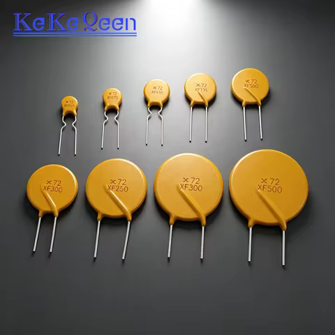 10PCS RXEF 60V/72V Self Restore Fuse PTC JK60 0.05A 0.1A 0.2A 0.25A 0.3A 0.4A 0.5A 0.75A 0.9A 1.1A 1