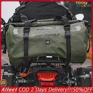 [ToolOutlet]Motorcycle Waterproof Tail Bag Rear Seat Bag Pack 40L Motocross Luggage Bag Touring Bike
