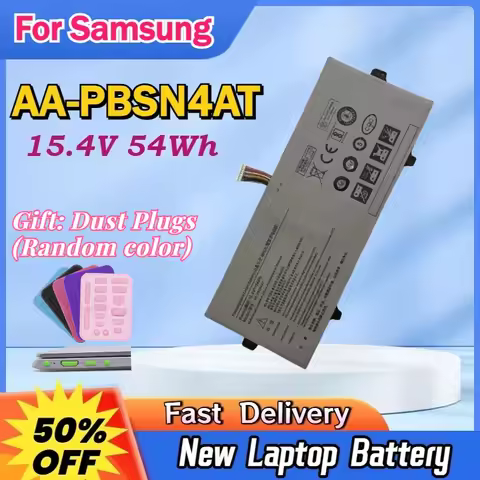 AA-PBSN4AT Laptop Battery 15.4V 54Wh For Samsung Galaxy Book BA43-00391B NP750TDA NP750TDA-XD1US XD2