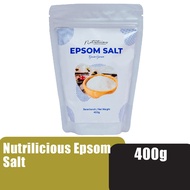 NUTRILICIOUS Magnesium Sulfate Epsom Salt Bath 400g