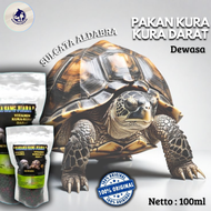 PAKAN Kura Kura Darat SULCATA ALDABRA Dewasa 100gr