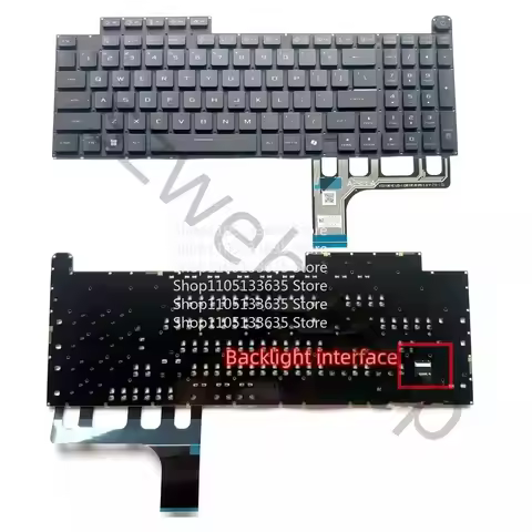 FOR New Asus ROG Strix SCAR 18 G835LR G835LW G835LX US keyboard Per-key RGB Backlit