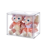 WEILIANG Transparent Toy Display Box Doll Organiser Lego Storage Box Acrylic Display Case Blind Box 