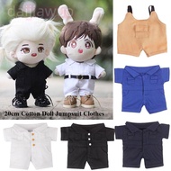 DAIJI 1 Set Fashion Cotton Pants Cargo Overalls Suit 7 Styles Casual Wears Overalls Clothes Suits