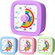 4 Pack Visual Timer 60 Minute Countdown Timer Colored Countdown Clock for Homeschool Supplies Study 