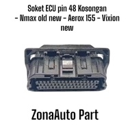 ECU Socket 48 pin Connector ECU socket Yamaha Nmax old new Aerox 155 Vixion new 155 - Empty