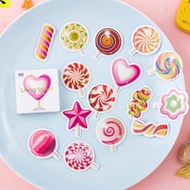 Lollipop Vinyl Stickers (45 PIECES PER PACK) Goodie Bag Gifts Christmas Teachers' Day Children's Day